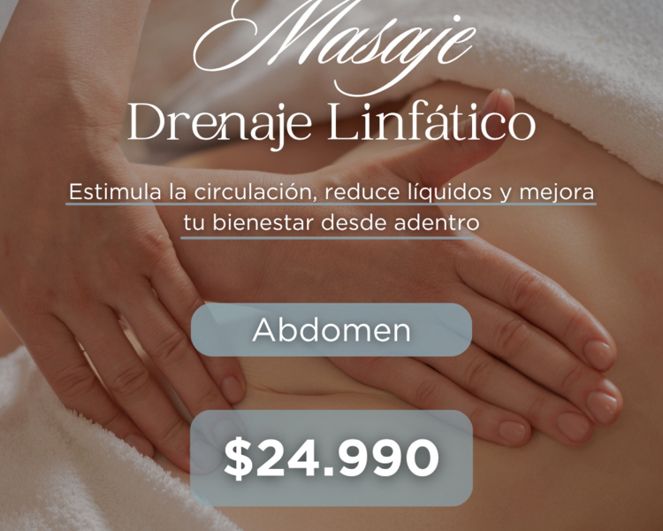 MASAJE DRENAJE LINFATICO (Abdomen)