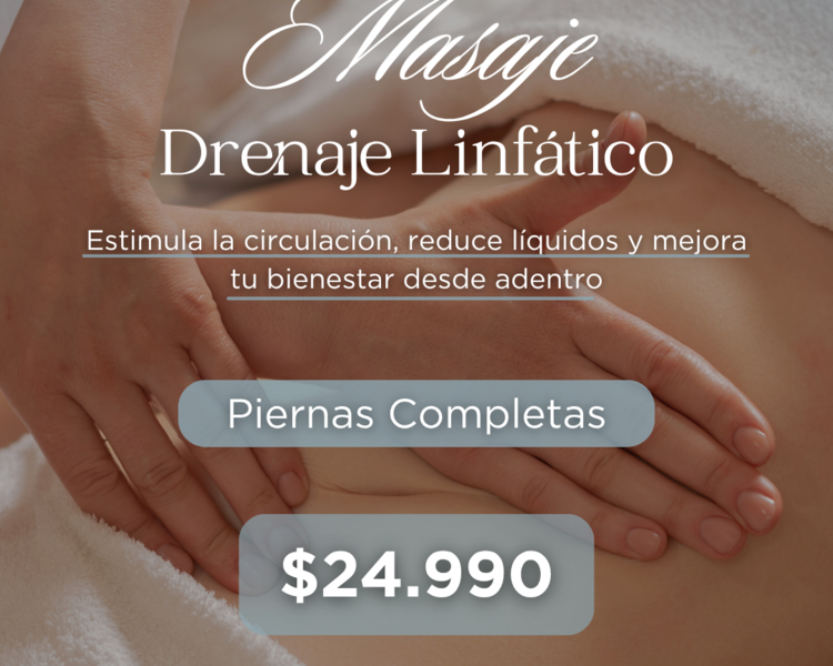 MASAJE DRENAJE LINFATICO (Piernas Cansadas)