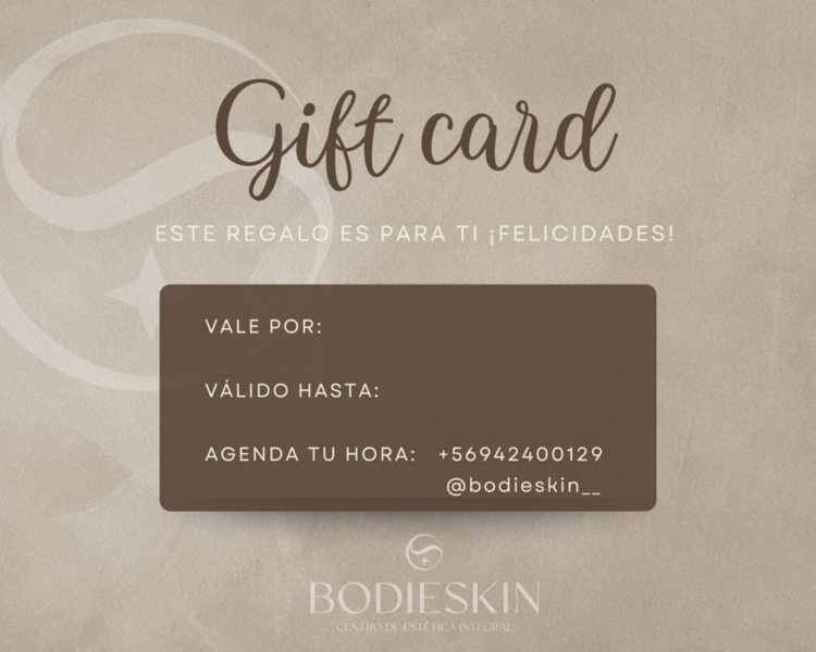 Gift card BODIESKIN