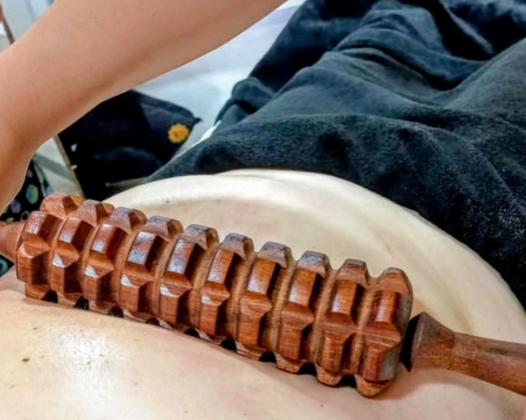 Masaje Relajante con Maderoterapia