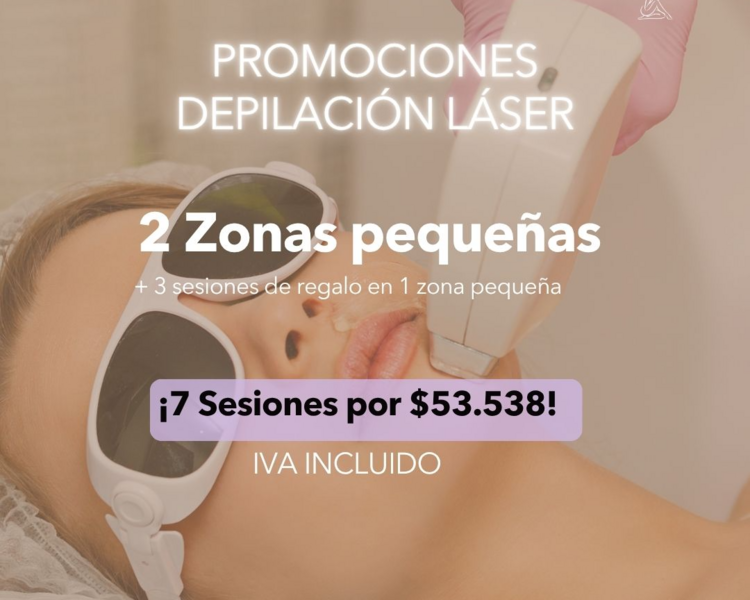 7 SESIONES EN 2 ZONAS PEQUEÑAS A TU ELECCIÓN + 1 ZONA PEQUEÑA DE REGALO (3 SESIONES) - AÑO 2025