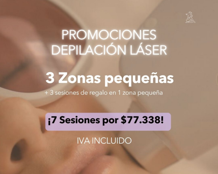 7 SESIONES EN 3 ZONAS PEQUEÑAS A TU ELECCIÓN + 1 ZONA PEQUEÑA DE REGALO (3 SESIONES) - AÑO 2025