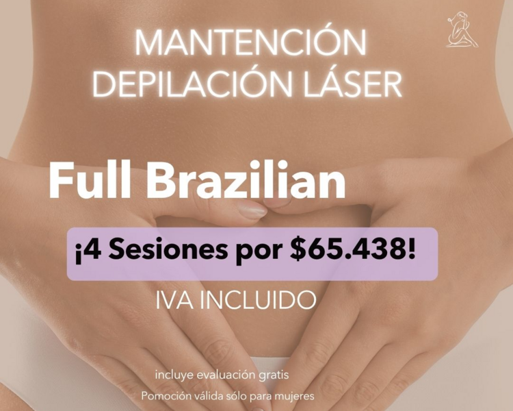 4 SESIONES EN FULL BRAZILIAN - AÑO 2025