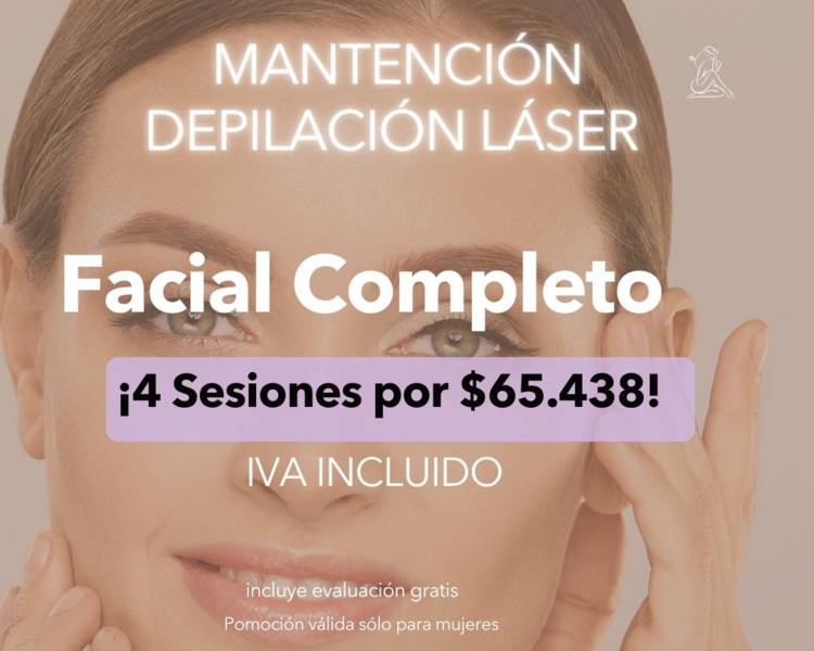 4 SESIONES EN FACIAL COMPLETO - AÑO 2025