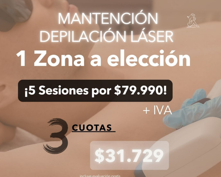 5 SESIONES EN 1 ZONA GRANDE A ELECCIÓN - AÑO 2025