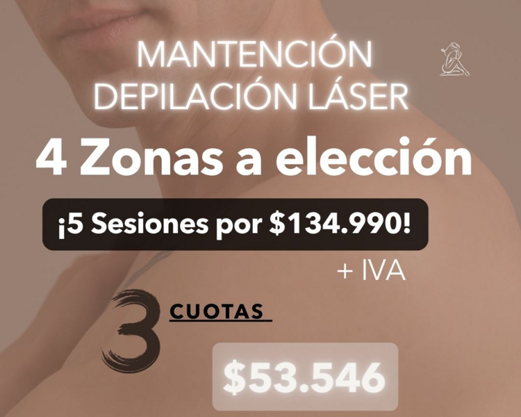 5 SESIONES EN 4 ZONAS GRANDES A ELECCIÓN- AÑO 2025