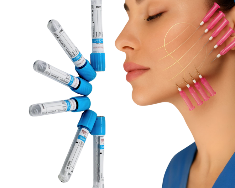 Hilos lisos (20 u + Plasma rico en Plaquetas)