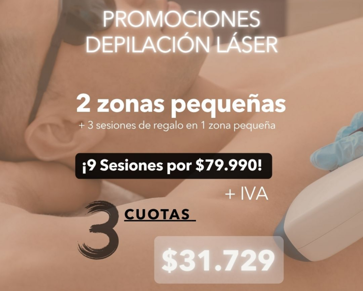 AÑO 2025-9 SESIONES EN 2 ZONAS PEQUEÑAS A  ELECCIÓN + 1 ZONA PEQUEÑA DE REGALO (3 SESIONES) - AÑO 2025