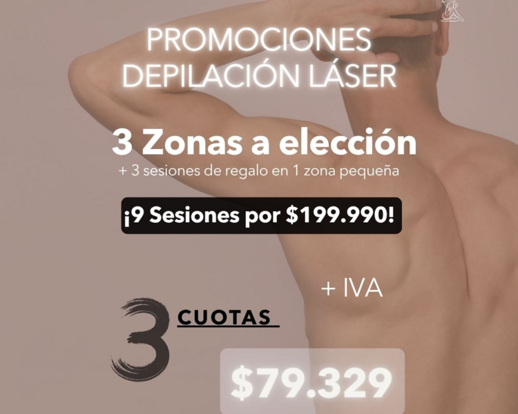 AÑO 2025-9 SESIONES EN 3 ZONAS A TU ELECCIÓN + 1 ZONA PEQUEÑA DE REGALO (3 SESIONES) - AÑO 2025