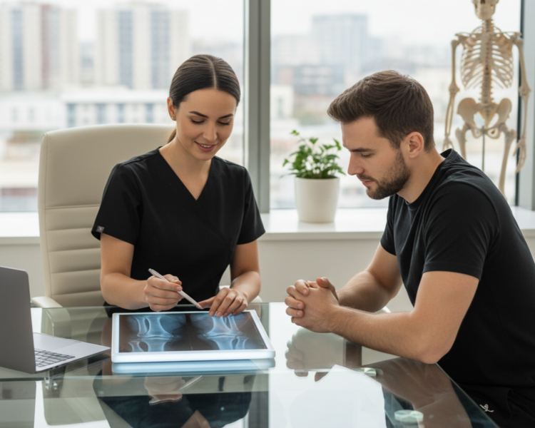 Valoración inicial + primera sesión de fisioterapia