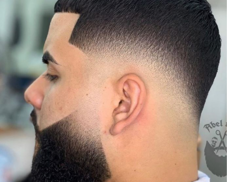 Corte barba y cejas