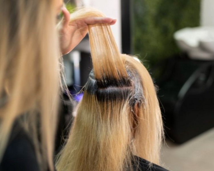 Tintura crecimiento (poco cabello)