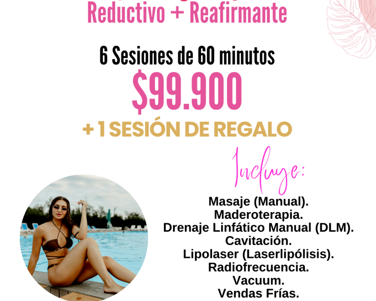 Tratamiento Estético Piernas: Pack 6 sesiones +1 de REGALO