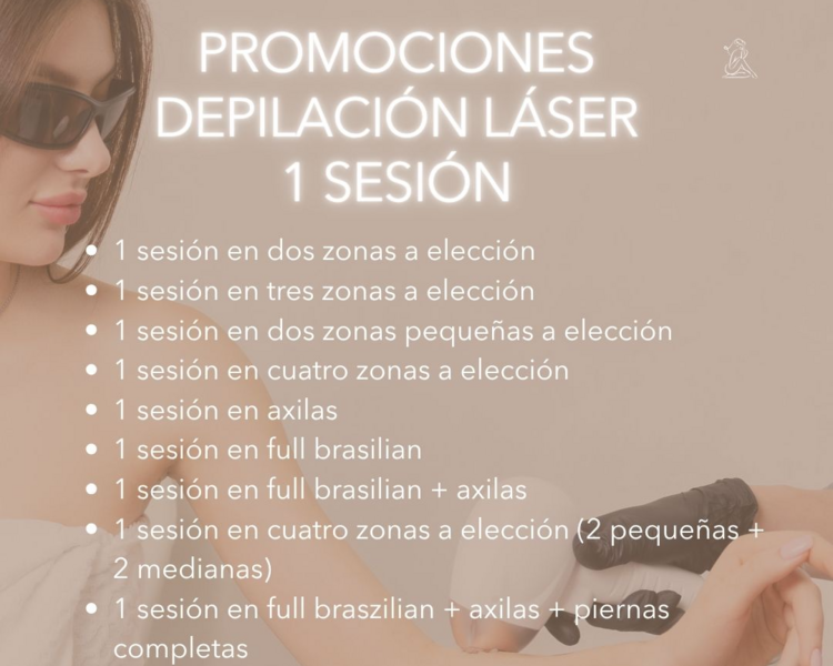 1 SESION  EN FULL BRAZILIAN + AXILAS