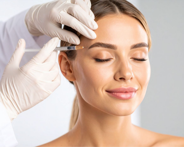 Botox (Tercio Superior: INCLUYE: Frente, Entrecejo y  Orbicular de los Párpados  (Patas de Gallo) )