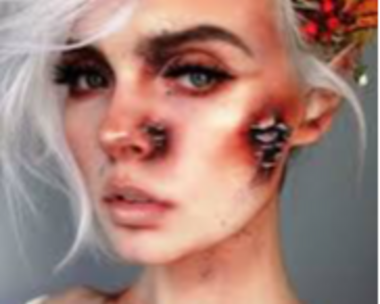 -Maquillaje Fx/Sin prosthetic