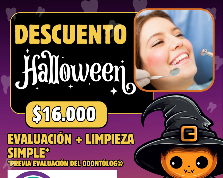 Evaluación + Limpieza simple Descuento Halloween