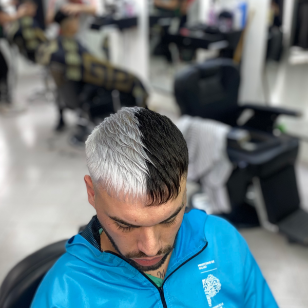 Franja o mitad + corte
