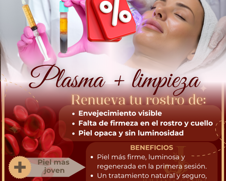 2x1 LIMPIEZA FACIAL + PLASMA 