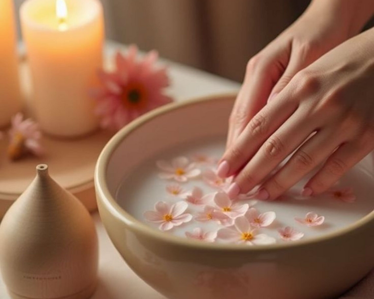 -Manicure Spa/Gel/Exfoliación y Masajes incluidos/