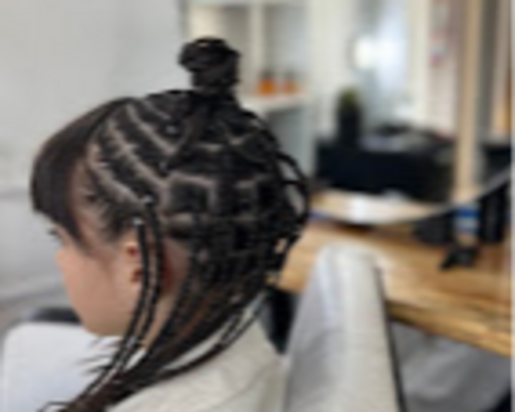 TRENZAS AFRO CON TU CABELLO