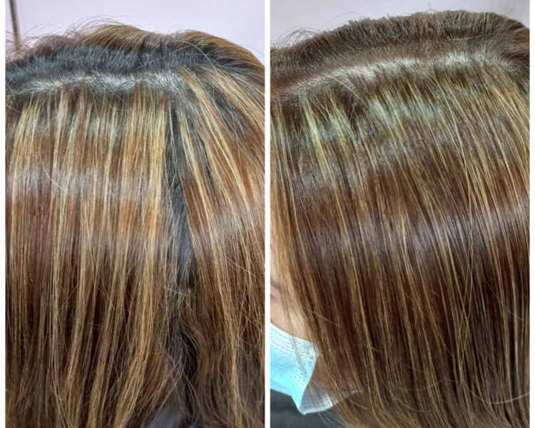 Retoque de color y baño de color