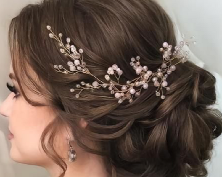 Peinado complejo + acessorios