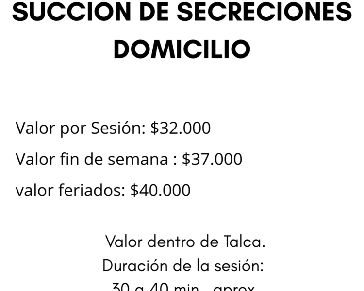 SUCCIÓN DE SECRECIONES 
