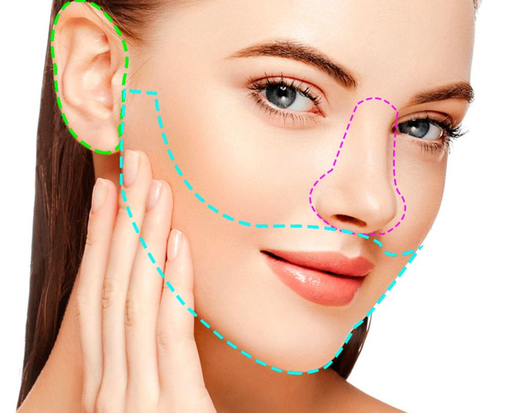 DEPILACIÓN LÁSER MEDIO ROSTRO