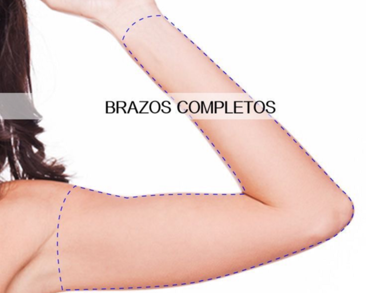 DEPILACIÓN LÁSER BRAZOS 