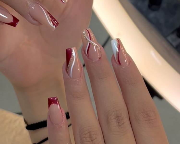 Capping en acrilico + diseño 