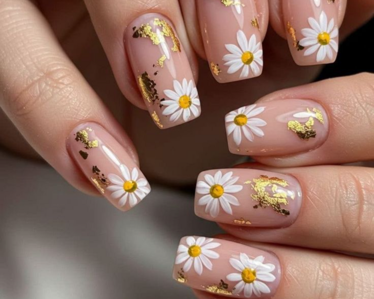 Capping en gel + full nail art 