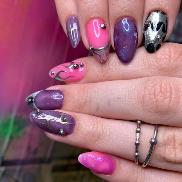 Capping/service+ esmaltado semi + full nail art