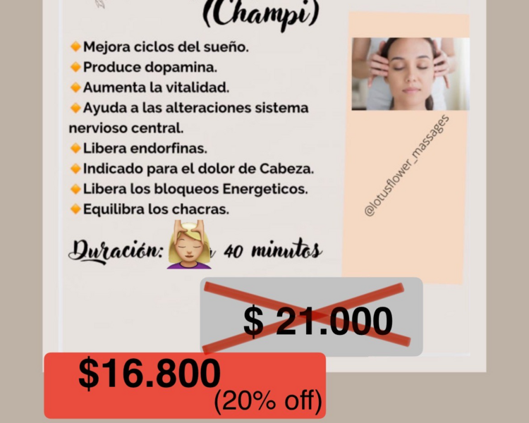 MASAJE CRANEAL HINDU CYBER NAVIDEÑO