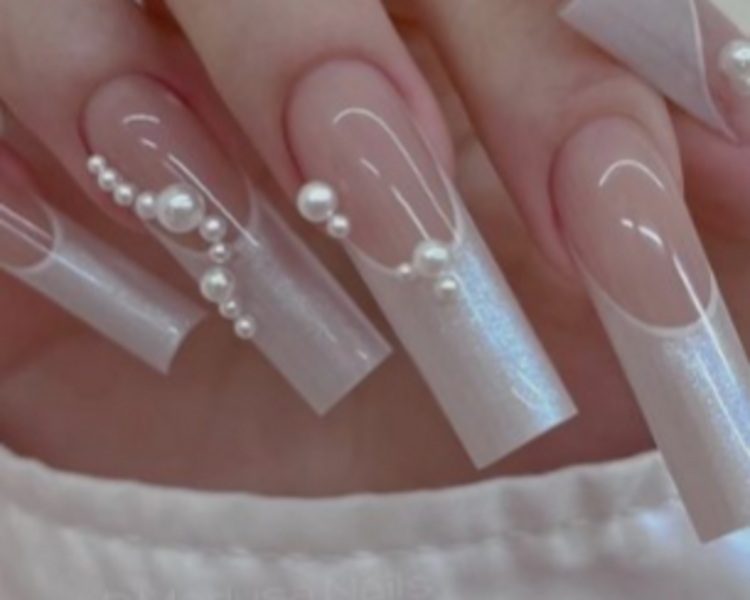 INICIO DE UÑAS TIP CUADRADA  EXTRA LARGA 