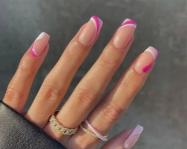 INICIO DE UÑAS TIP CUADRADA  MEDIANA