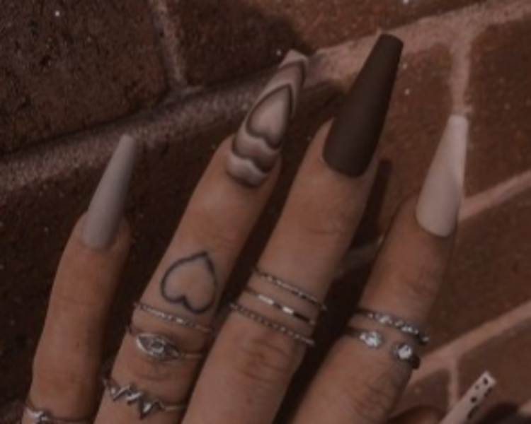 INICIO UÑAS ESCULTURALES COFFIN LARGA 