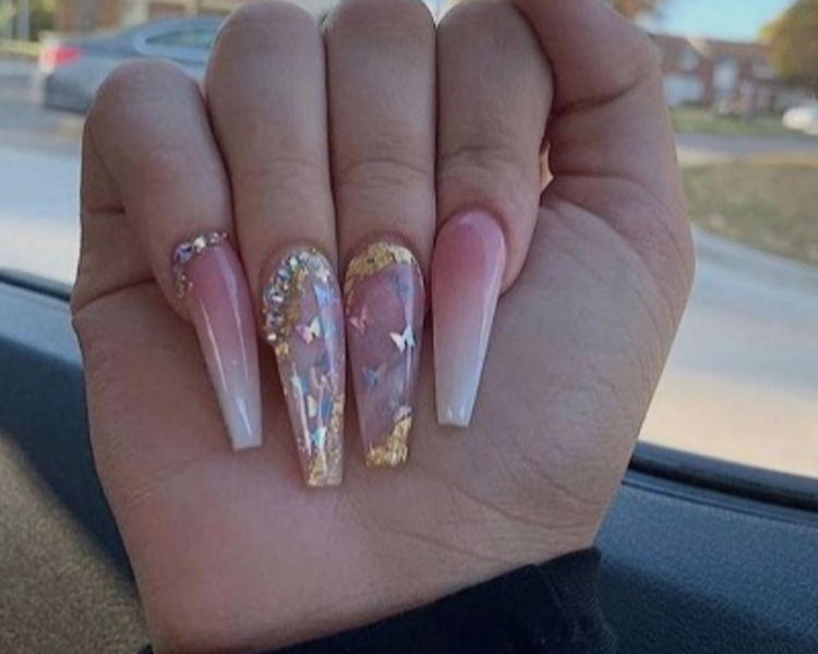 INICIO DE UÑAS TIP COFFIN LARGA