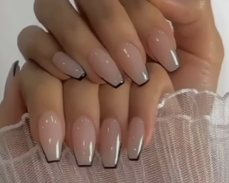 INICIO DE UÑAS TIP COFFIN MEDIANA