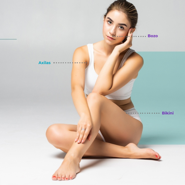 Underarm + Bikini = Free Upper Lip  / Axila + Bikini =Bozo  Gratis  (6 Sessions)