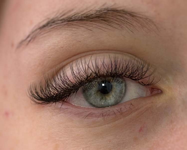 Extensiones de pestañas volumen suave