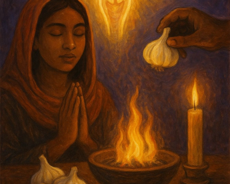 Sanacion del Ajo (limpieza memorias uterinas)