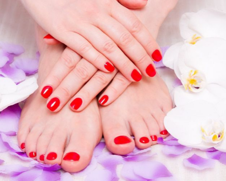 (INICIO) UÑAS ACRILICO MINI + PEDICURA