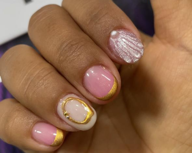 manos en semipermanente