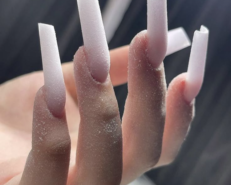 Acrilico ✧₊ ∘ Extensiones con Tip