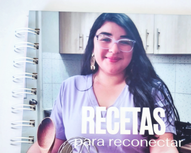 Libro "Recetas para reconectar"  (anillado)