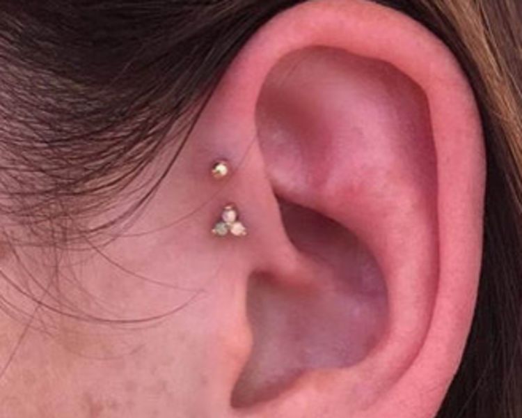 Forward Helix Piercings