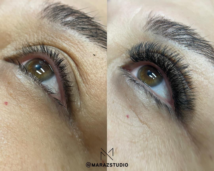 Pestañas volumen ligero 