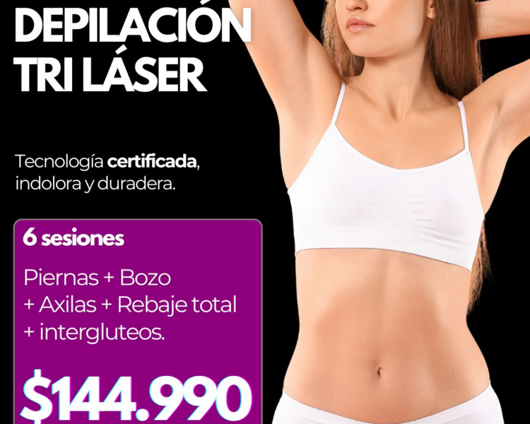 BLACK PACK MUJER PIERNAS + BOZO + AXILAS + REBAJE TOTAL + INTERGLUTEOS