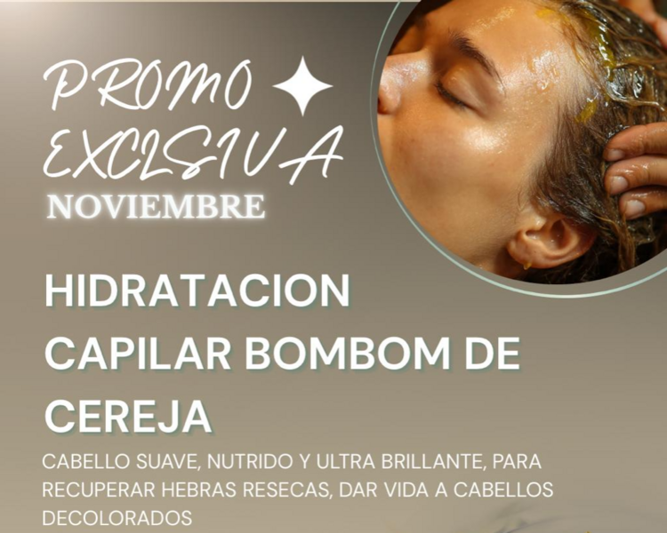 Promo Exclusiva -Hidratacion Capilar BOMBOM  de cereja